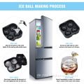 4 Kugel Silicon Ice Ball Maker Form